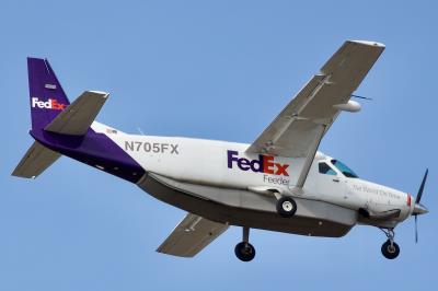 Photo of aircraft N705FX operated by Federal Express (FedEx)