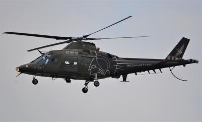Photo of aircraft H-24 (OT-ATF) operated by Belgian Army