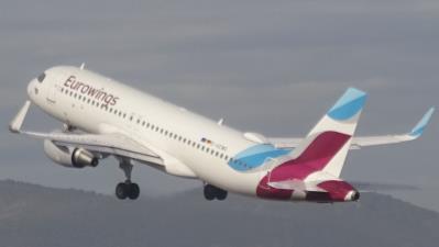 Image of aircraft registration D-AEWG - A A320-214(WL) operated by Eurowings