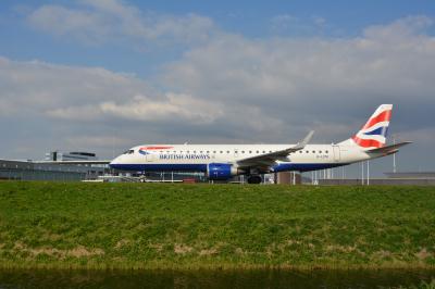 Image of aircraft registration G-LCYK - A ERJ-190-SR (ERJ-190-100 SR) operated by BA Cityflyer