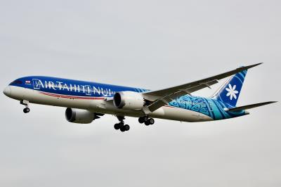 Image of aircraft registration F-OTOA - A 787-9 Dreamliner operated by Air Tahiti Nui
