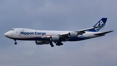 Photo of aircraft JA12KZ operated by Nippon Cargo Airlines