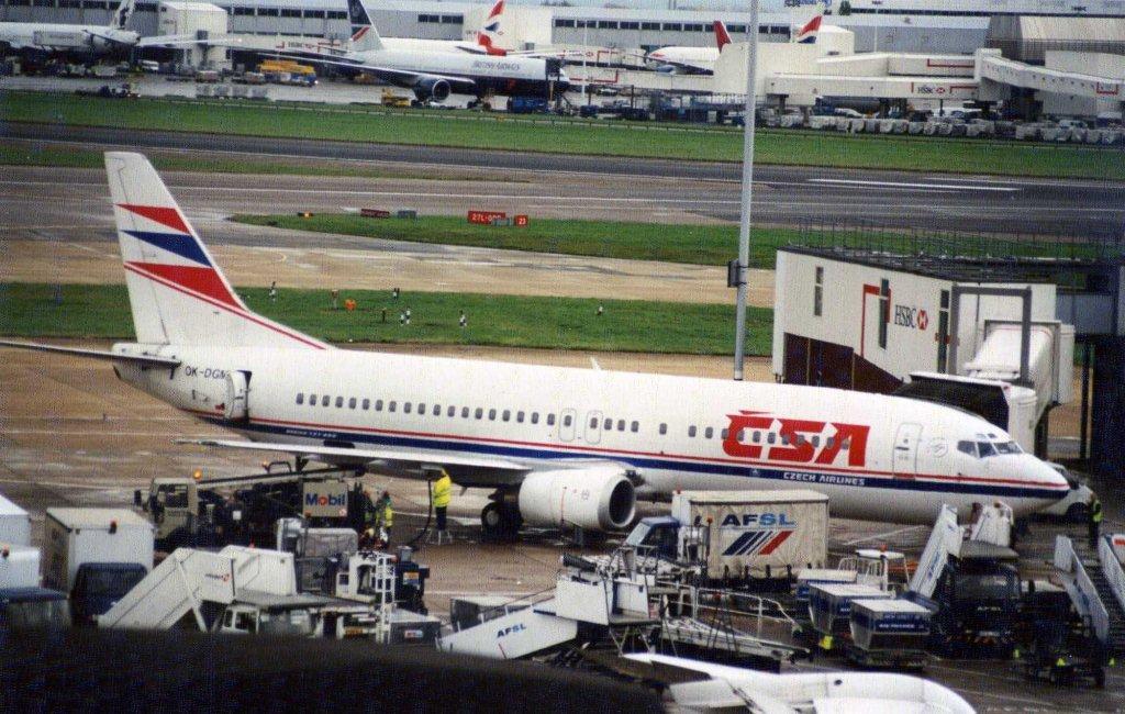 Photo of aircraft OK-DGM operated by CSA Czech Airlines