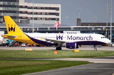 Photo of aircraft G-ZBAH operated by Monarch Airlines