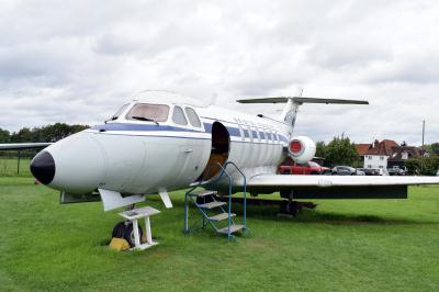 Image of aircraft registration G-ARYC - A Hawker-Siddeley HS-125-1 operated by Mosquito Museum