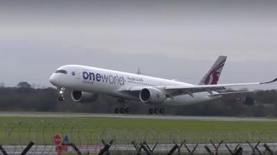 Image of aircraft registration A7-ALZ - A A350-941 operated by Qatar Airways