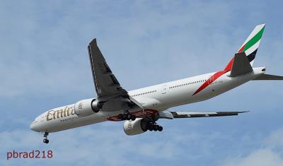 Photo of aircraft A6-EQG operated by Emirates