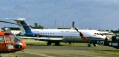 Image of aircraft registration G-ASYD - A BAC 1-11-670 operated by British Aerospace