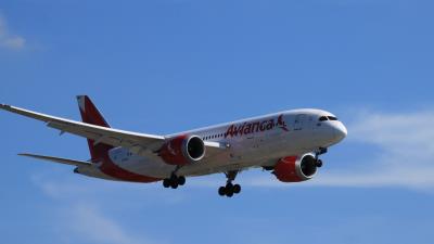 Image of aircraft registration N782AV - A 787-8 Dreamliner operated by Avianca