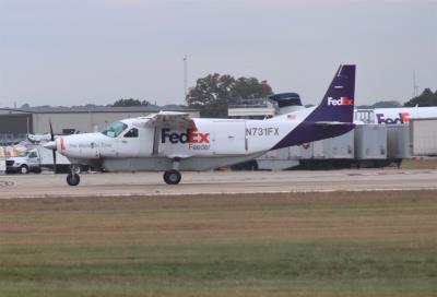 Photo of aircraft N731FX operated by Federal Express (FedEx)