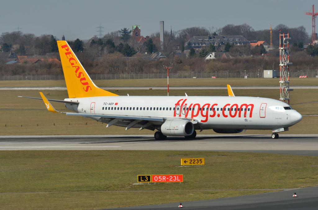 Photo of aircraft TC-AEP operated by Pegasus