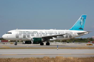 Image of aircraft registration N927FR - A A319-111 operated by Frontier Airlines