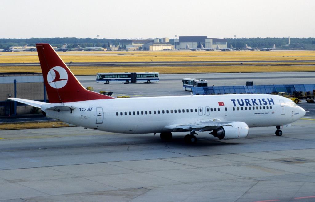 Photo of aircraft TC-JEF operated by Turkish Airlines