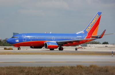 Photo of aircraft N288WN operated by Southwest Airlines
