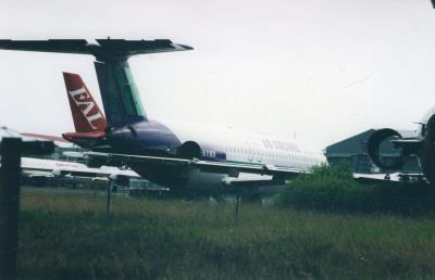 Image of aircraft registration G-AVMN - A BAC 1-11-510ED operated by AB Airlines