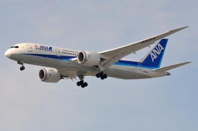 Image of aircraft registration JA834A - A 787-8 Dreamliner operated by All Nippon Airways