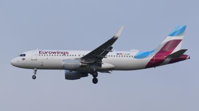 Image of aircraft registration D-AEWT - A A320-214(WL) operated by Eurowings