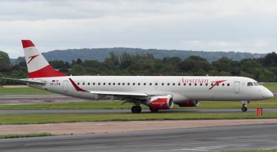 Image of aircraft registration OE-LWB - A ERJ-195LR (ERJ-190-200 LR) operated by Austrian Airlines