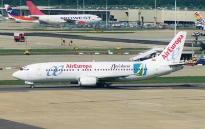 Photo of aircraft EC-HXT operated by Air Europa