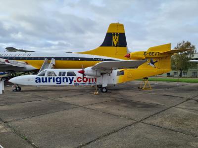 Photo of aircraft G-BEVT operated by Aurigny Air Services