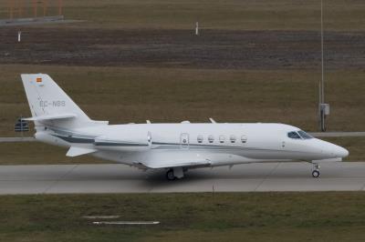 Photo of aircraft EC-NBS operated by Gestair Executive Jet SA