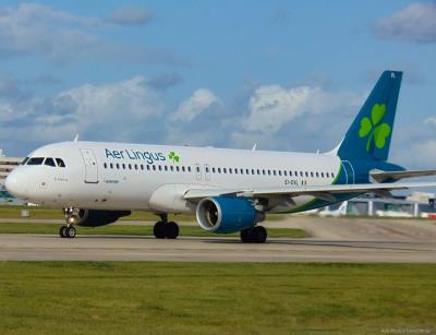Image of aircraft registration EI-DVL - A A320-214 operated by Aer Lingus