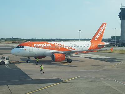 Image of aircraft registration G-EZDN - A A319-111 operated by easyJet