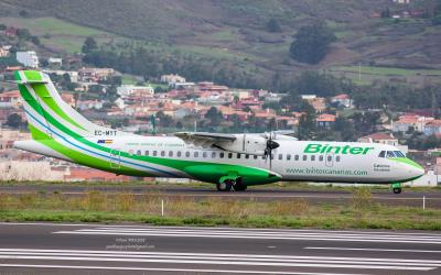 Photo of aircraft EC-MYT operated by Binter Canarias