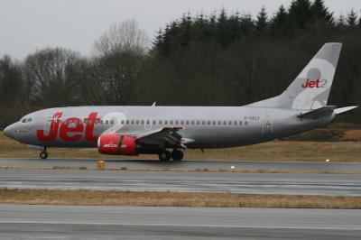 Image of aircraft registration G-CELY - A 737-377 operated by Jet2
