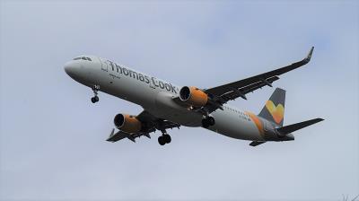 Image of aircraft registration G-TCDN - A A321-211(WL) operated by Thomas Cook Airlines