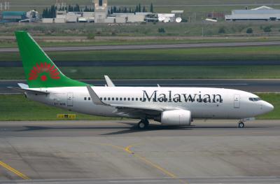 Photo of aircraft ET-ARB operated by Malawian Airlines