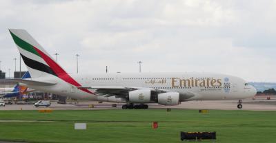 Image of aircraft registration A6-EOI - A A380-861 operated by Emirates