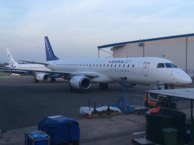 Image of aircraft registration TC-YAJ - A ERJ-190LR (ERJ-190-100 LR) operated by BoraJet