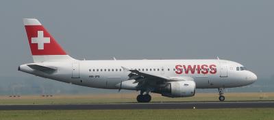 Image of aircraft registration HB-IPX - A A319-111 operated by Swiss