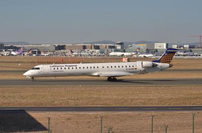 Image of aircraft registration D-ACNU - A CRJ-900-LR operated by Lufthansa Cityline