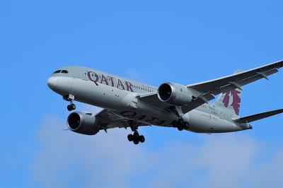 Image of aircraft registration A7-BCP - A 787-8 Dreamliner operated by Qatar Airways