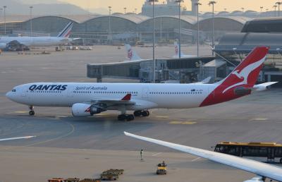 Image of aircraft registration VH-QPG - A A330-303 operated by Qantas