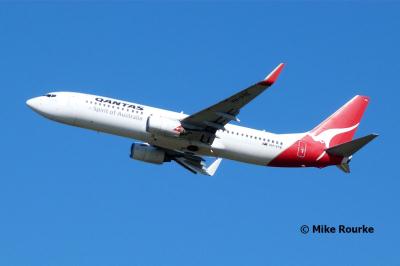 Photo of aircraft VH-VYE operated by Qantas