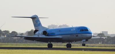 Image of aircraft registration PH-KZI - A Fokker 70 operated by KLM Cityhopper