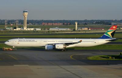 Photo of aircraft ZS-SNA operated by South African Airways