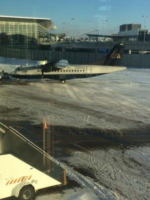Image of aircraft registration C-FECI - A ATR 42-300 operated by Calm Air International