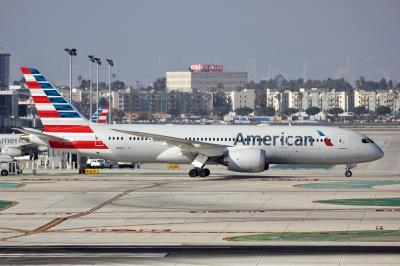 Image of aircraft registration N818AL - A 787-8 Dreamliner operated by American Airlines