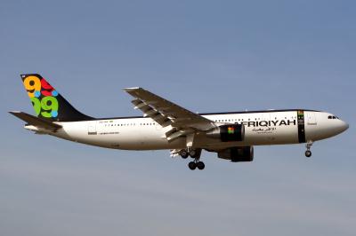 Photo of aircraft 5A-IAY operated by Afriqiyah Airways