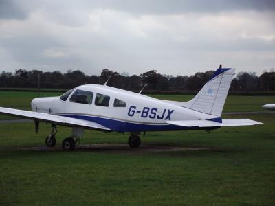 Photo of aircraft G-BSJX operated by MK Aero Support Ltd