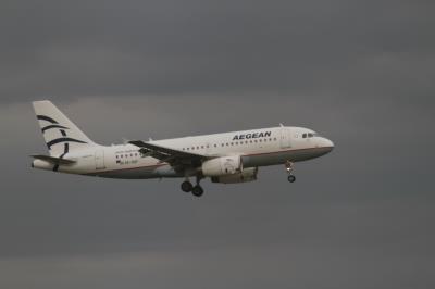 Photo of aircraft SX-DGF operated by Aegean Airlines