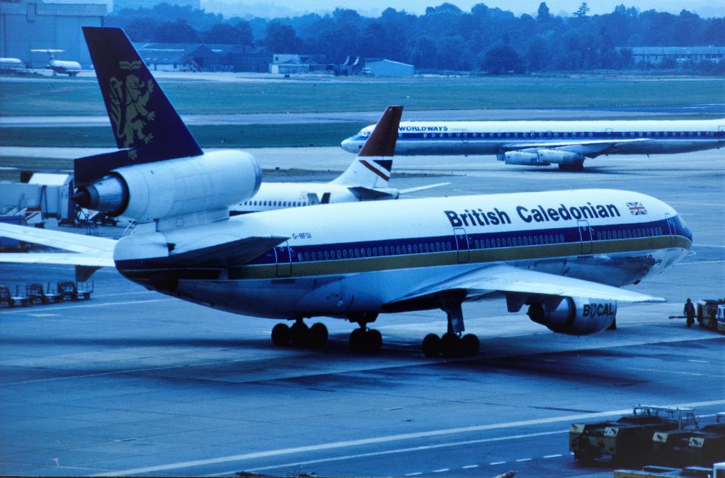 Photo of aircraft G-BFGI operated by British Caledonian Airways