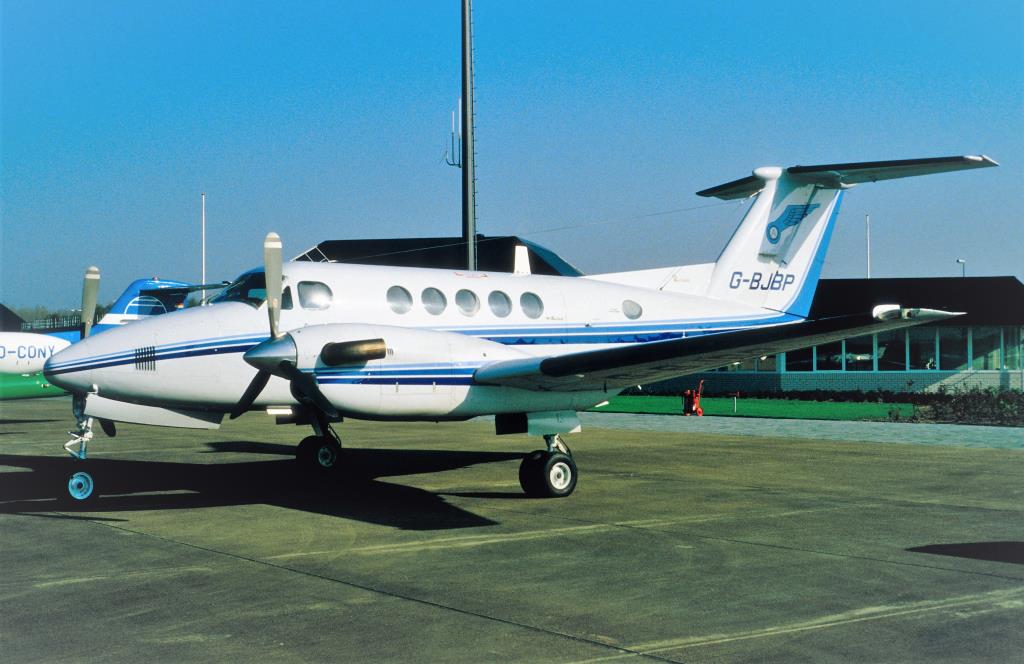 Photo of aircraft G-BJBP operated by Glos-Air Sales Ltd