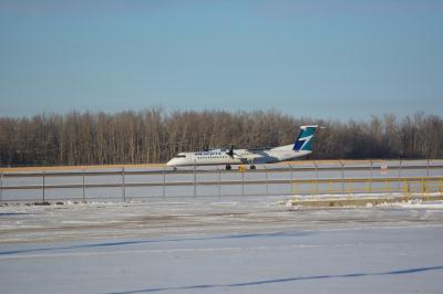 Photo of aircraft C-FENJ operated by WestJet Encore