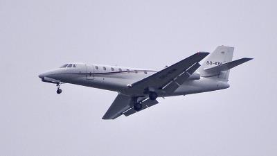 Image of aircraft registration OO-KIN - A Cessna 680 Citation-Sovereign operated by Flying Service NV