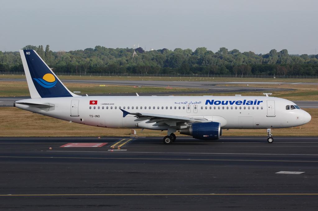 Photo of aircraft TS-INO operated by Nouvelair Tunisie